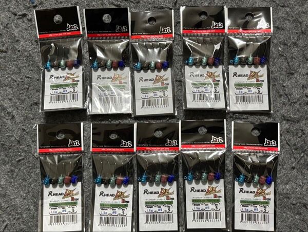 jazz 尺ヘッド 1.5g 10個セット ジグヘッド