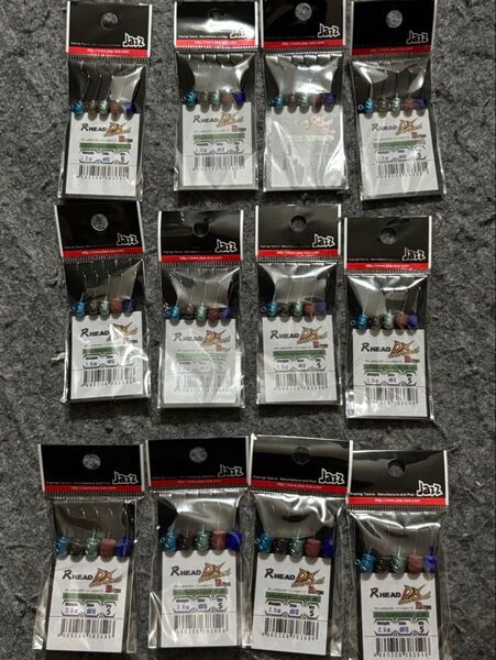 jazz 尺ヘッド 2.5g 1.2g 1.5g 各4個セット