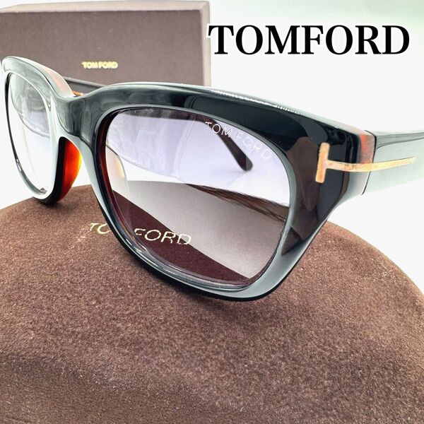 【極美品】TOMFORD トムフォード Snowdon スノードン カラーレンズ TF237 05B サングラス ウェリントン