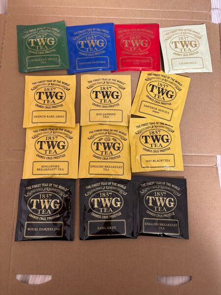 TWG 紅茶 ティーバッグ 13種 0518
