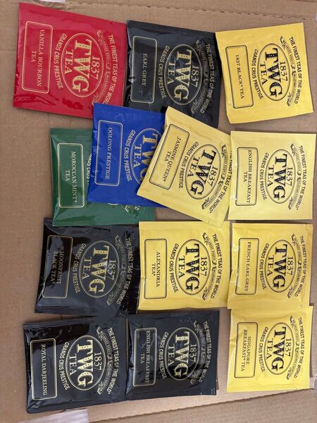 TWG TEA 紅茶 ティーバッグ 13種 0521
