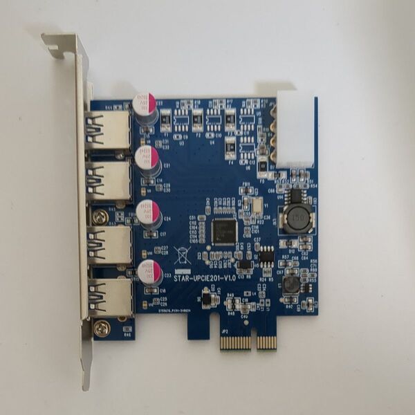 USB3.0 PCIe拡張カード 玄人志向 【動作確認済み】