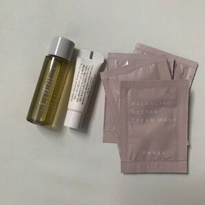 【新品】THREEスリー バランシングクレンジングオイル、バランシングコンデストクリーム、洗顔料