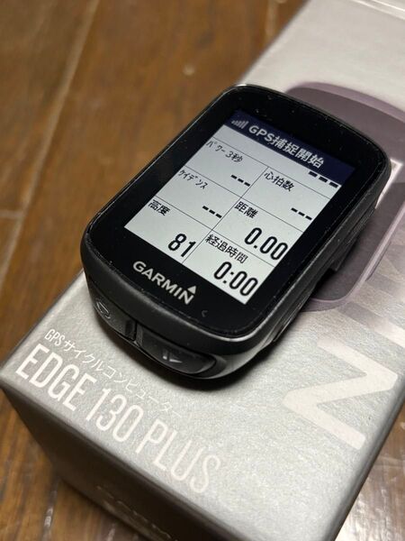 即納 正規品美品 GARMIN EDGE 130 PLUS GPSサイクルコンピューター本体
