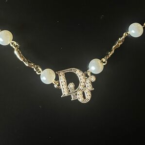 DIORヴィンテージチャームネックレス