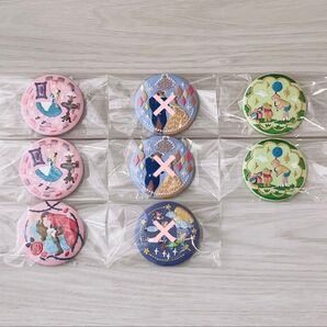 ディズニー刺繍缶バッジ