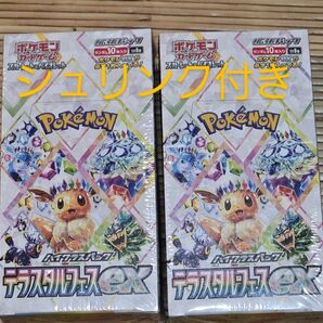 ポケモンカード テラスタルフェス シュリンク付き 2BOX