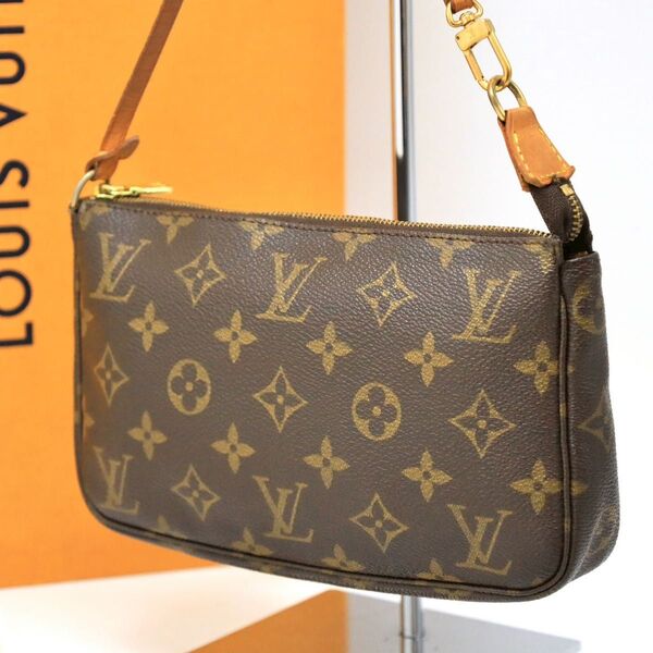 ルイヴィトン LOUIS VUITTON アクセソワール モノグラム M51980 ポシェット ポーチ ハンドバッグ