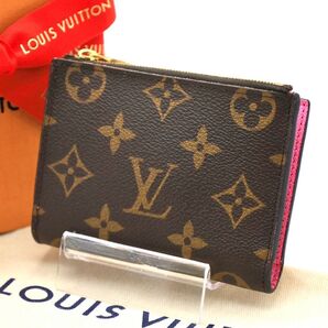 ルイヴィトン モノグラム LOUIS VUITTON 財布 ポルトフォイユ リサ ピンク 二つ折り