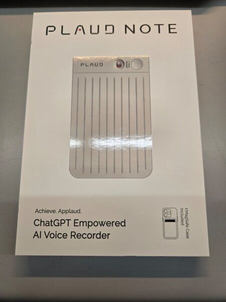 【美品】PLAUD NOTE AIボイスレコーダー