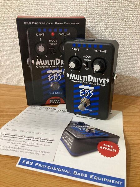 EBS Multi Drive【動作確認済み】ベース エフェクター オーバードライブ イービーエス マルチドライブ