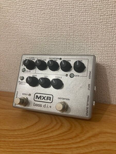 MXR M80 BASS DI+【動作確認済み】日本限定Ver シルバー 銀 ベース エフェクター プリアンプ ディストーション