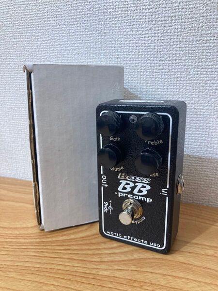 XOTIC Bass BB Preamp【動作確認済み】ベース エフェクター プリアンプ エキゾチック