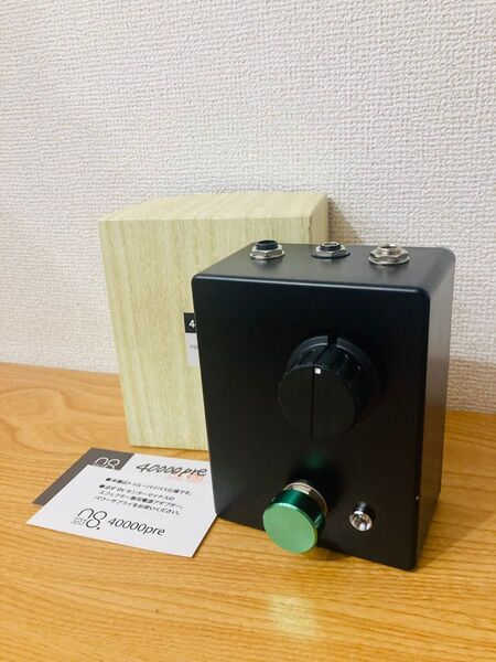 Zahnrad nature sound 40000pre【動作確認済み】ベース エフェクター プリアンプ ビンテージ