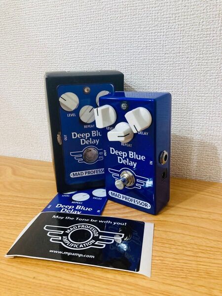 MAD PROFESSOR deep blue delay 【動作確認済み】 マッドプロフェッサー ギター エフェクター ディレイ