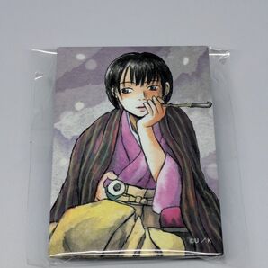 蟲師 推しチャレ 長方形缶バッジ(スタンド付き)/C