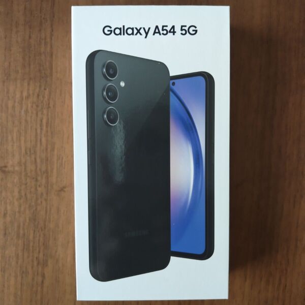 【美品】GALAXY A54 5G SIMフリー SCV46 ブラック au版 SAMSUNG BLACK