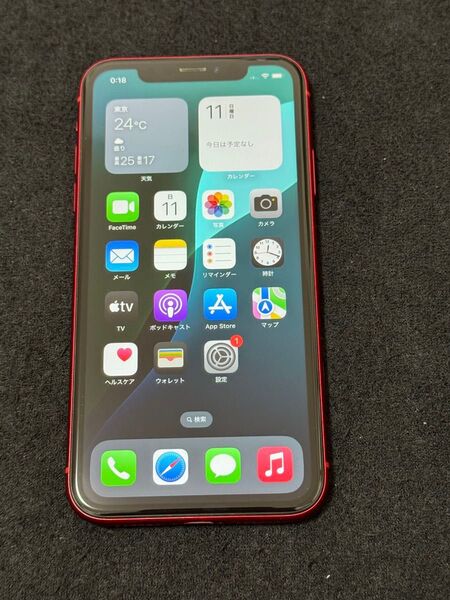 iPhone XR 64GB Red simフリー 判定◯ ジャンク