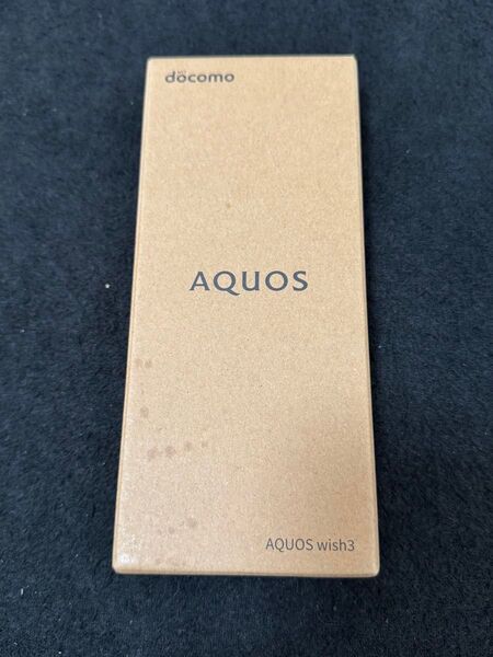 docomo AQUOS wish3 SH-53D ホワイト simフリー 新品未使用品 判定◯