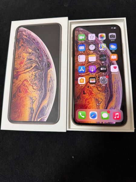 iPhone XS Max 256GB gold 国内版simフリー