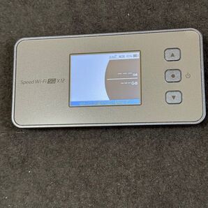 WiMAX Speed Wi-Fi 5G X12 NAR03 シャドーブラック 判定◯