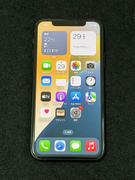 iPhone 11 Pro 64GB ミッドナイトグリーン 国内版simフリー 極美品