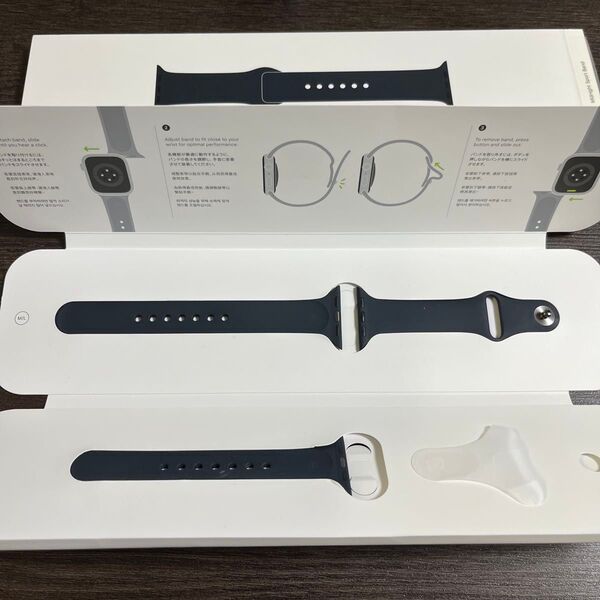 Apple Watch ミッドナイトスポーツバンド M/L 中古