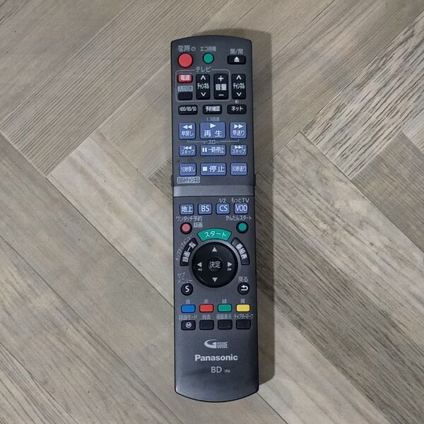 Panasonic HDD搭載ハイビジョンBDレコーダー用リモコン N2QAYB000698