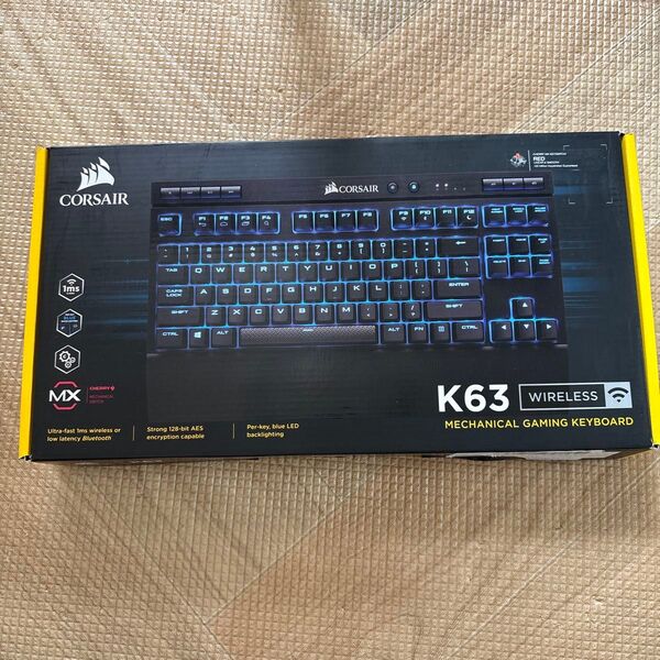 CORSAIR K63 Wireless メカニカルキーボード ゲーミング