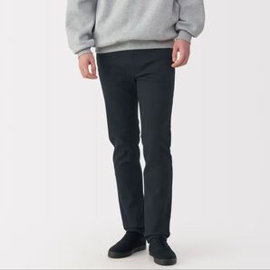 無印良品 黒 スリムパンツ ストレッチデニム w29xL32