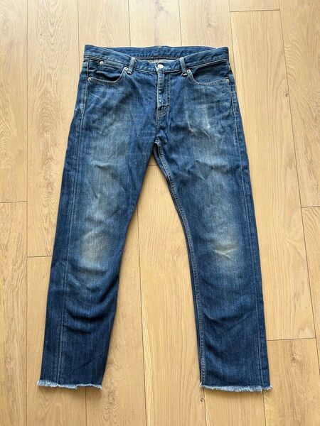 トゥモローランド MACPHEE マカフィー デニム フリンジ裾 size38
