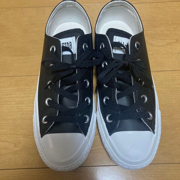 CONVERSE ALL STAR レザーシューズ ブラック