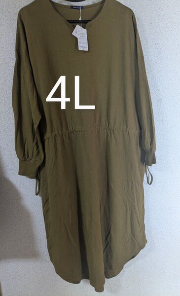新品チュニックワンピース 4L
