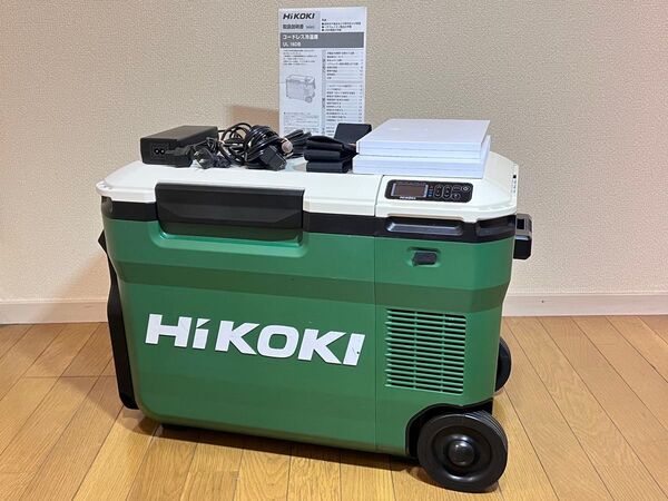 ハイコーキ 25L UL18DB コードレス冷温庫 充電式冷温庫 アグレッシブグリーン HIKOKI 冷凍/冷蔵/保温 電池別