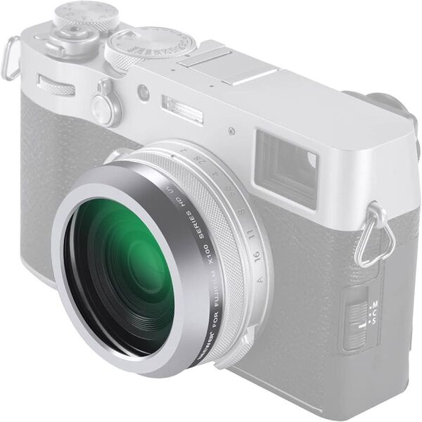NEEWER UV保護フィルター X100シリーズカメラ用 レンズフィルター シルバー