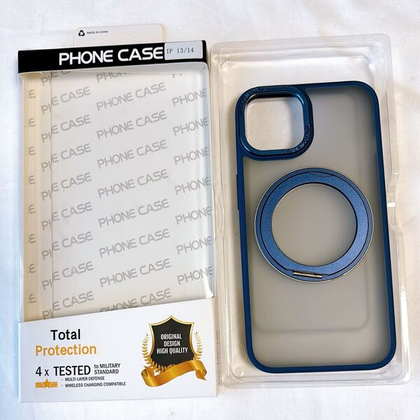 【Magsafe対応】iPhone 14 /iPhone13用 ケース 半透明