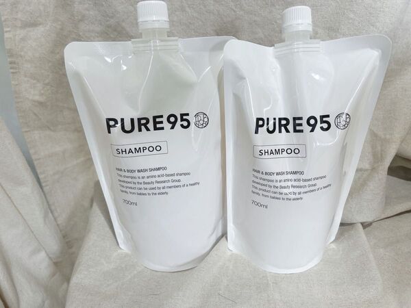 (パーミングジャパン) PURE95 アミノ酸 ノンシリコン シャンプー 720ml (360ml×2本)