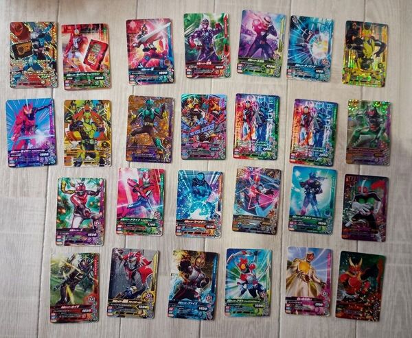 仮面ライダーバトル ガンバライジング カード まとめ売り LR CP
