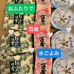 おふたりで 百歳 水ごよみ ダックワーズ パイ菓子 水羊羹
