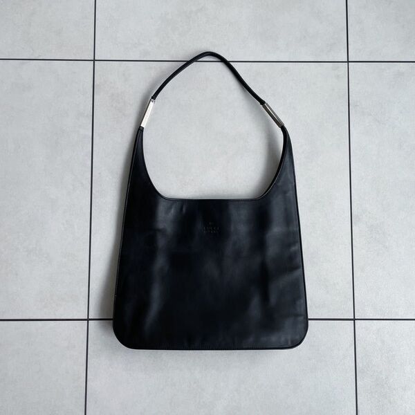【GUCCI】 レザー ショルダーバッグ