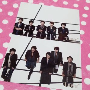 15 嵐 ARASHI LOVE 公式グッズ 生写真 集合 相葉雅紀 松本潤 櫻井翔 二宮和也 大野智