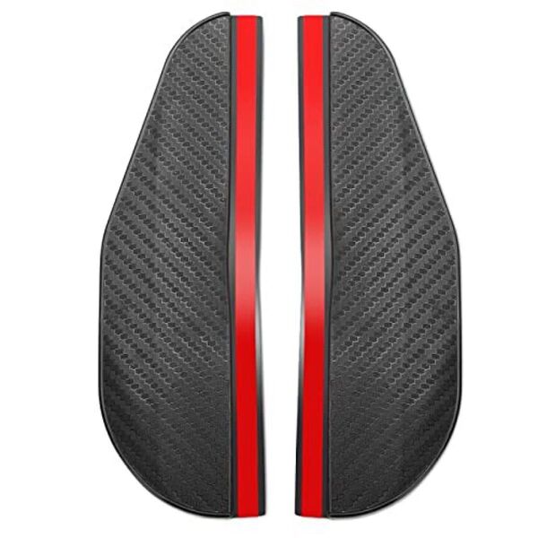 カーアクセサリー カーボンファイバー ルック フィアット 500 500x grande punto ducato Black 黒