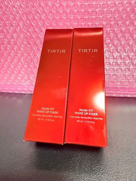 TIRTIR ティルティル マスクフィット メイクアップフィクサー メイク仕上げスプレー 80ml×2個 新品未開封 ポスト投函