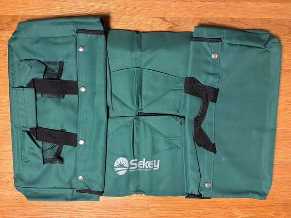 Sekey 緑キャリーカート 折り畳み式 生地部分