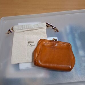 IL BISONTE がま口財布 ヌメ