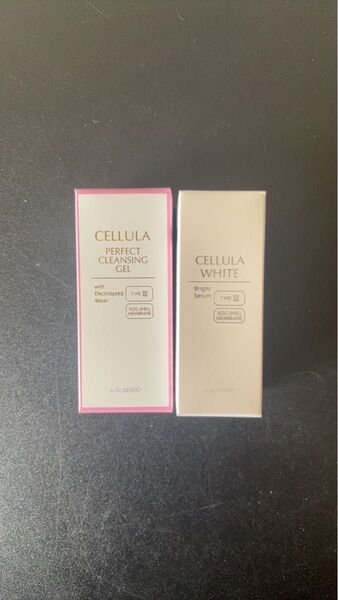 チェルラー ホワイトブライトセラム15ml チェルラー パーフェクトクレンジングジェル 30g