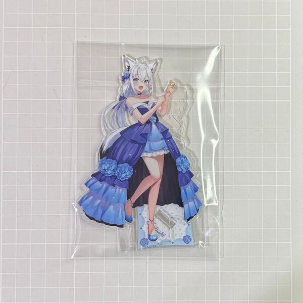極美品【クーポン消化】白上フブキ フブキカフェ ドレスver. アクリルスタンド ホロライブ タワーレコード タワレコ