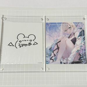 【クーポン消化】胡桃のあ ぶいすぽっ! イラストカード(裏面 複製サイン) ポストカード 卓上カレンダー 2024