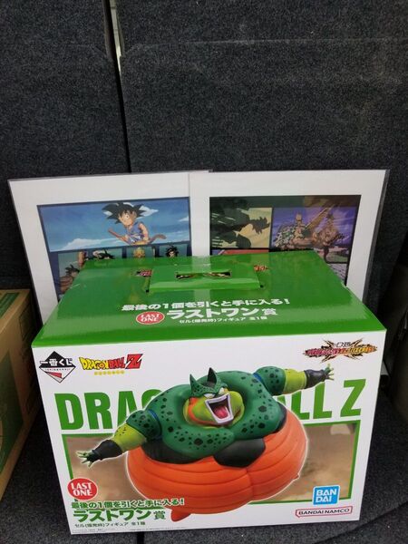 一番くじ ドラゴンボール vsオムニバスcross ラストワン賞 セル(爆発時)フィギュア I賞 クリアポスター 2枚 未開封