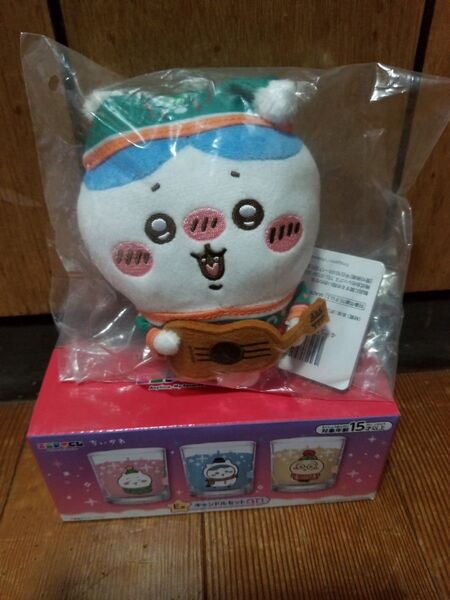 ちいかわ エニマイ くじD賞 ぬいぐるみキーホルダー ハチワレ E賞 キャンドルセット